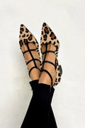 Kiana™ Stylish Leopard Print Ballet Heels