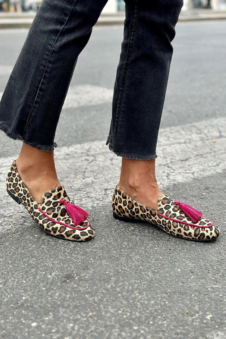 Gwen™ Stylish Animal Print Loafers