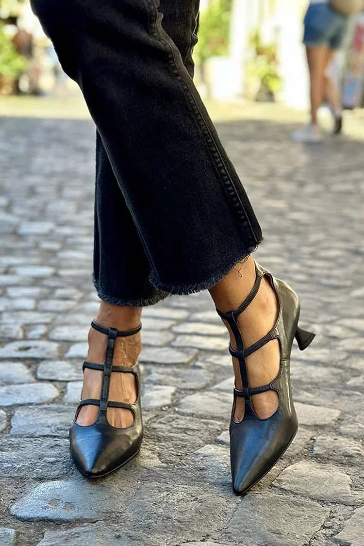 Karla™ Elegant Strap Heels