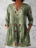 Everly | V-Neck Long Blouse