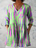 Lyla | V-Neck Long Blouse