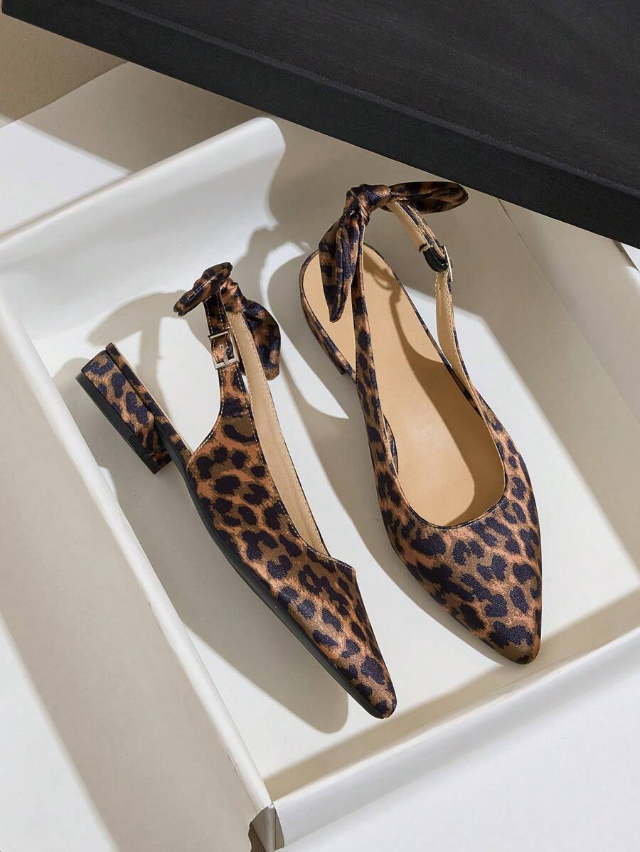 Aleena™ Stylish Leopard Print Ballet Flats