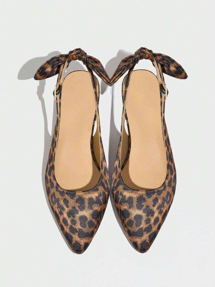 Aleena™ Stylish Leopard Print Ballet Flats