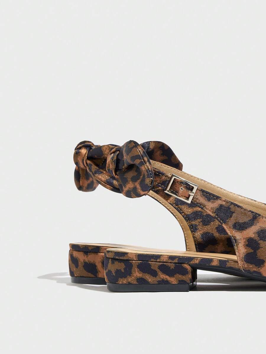 Aleena™ Stylish Leopard Print Ballet Flats