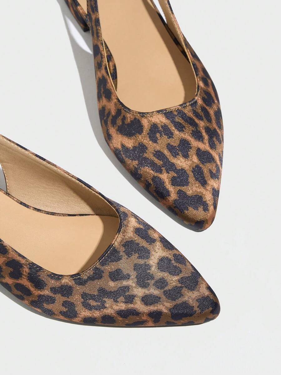 Aleena™ Stylish Leopard Print Ballet Flats