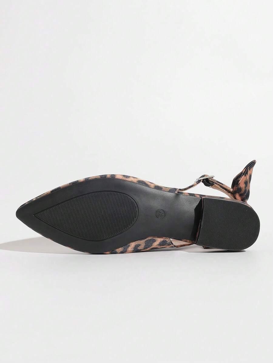 Aleena™ Stylish Leopard Print Ballet Flats