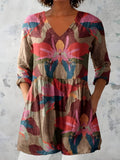 Cassidy | V-Neck Long Blouse