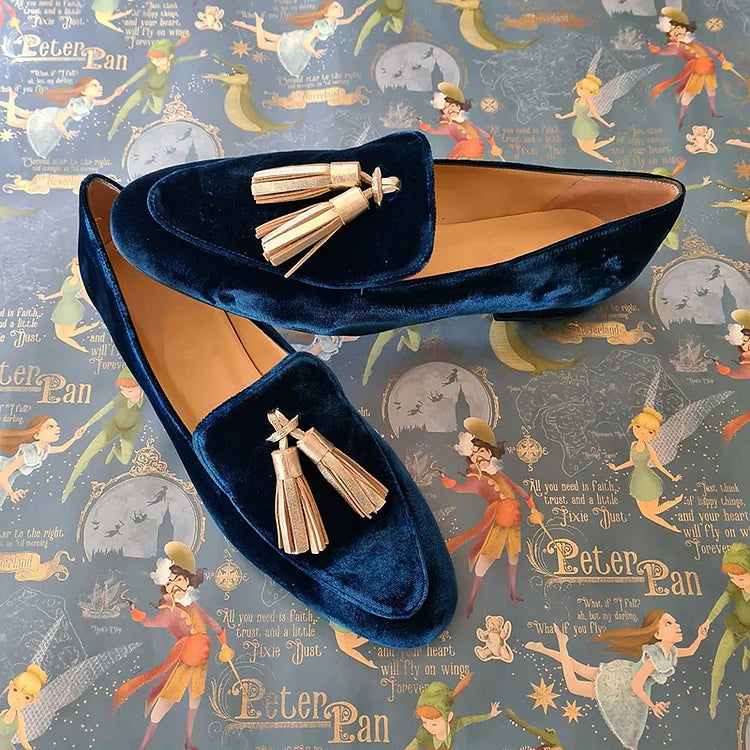 Bethany™ Midnight Tassel Loafers