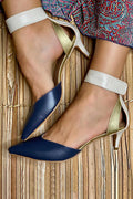 Lennox™ Stylish Two-Tone Slingback Heels