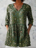 Cecelia | V-Neck Long Blouse