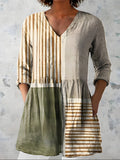Natalie | V-Neck Long Blouse