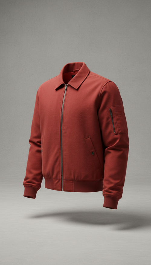 Brick Red Jacket