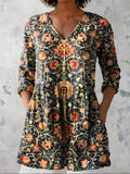 Lilian | V-Neck Long Blouse