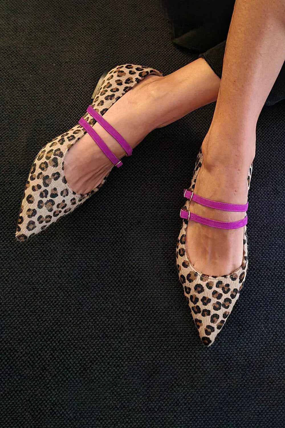Louisa™ Stylish Leopard-Print Ballet Flats
