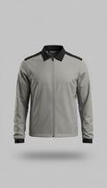 Lightweight Referee Jacket in Neutral Gray and Authority Black