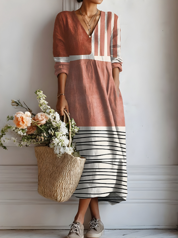 Sara | Casual Comfort Dress for Everyday Wear