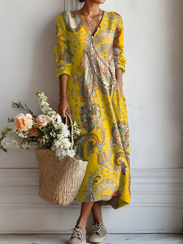 Dilara | Casual Comfort Dress for Everyday Wear