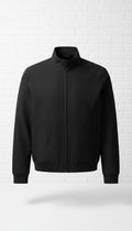 Charcoal Black Jacket with Side Pockets